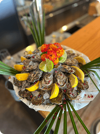 Huîtres à emporter